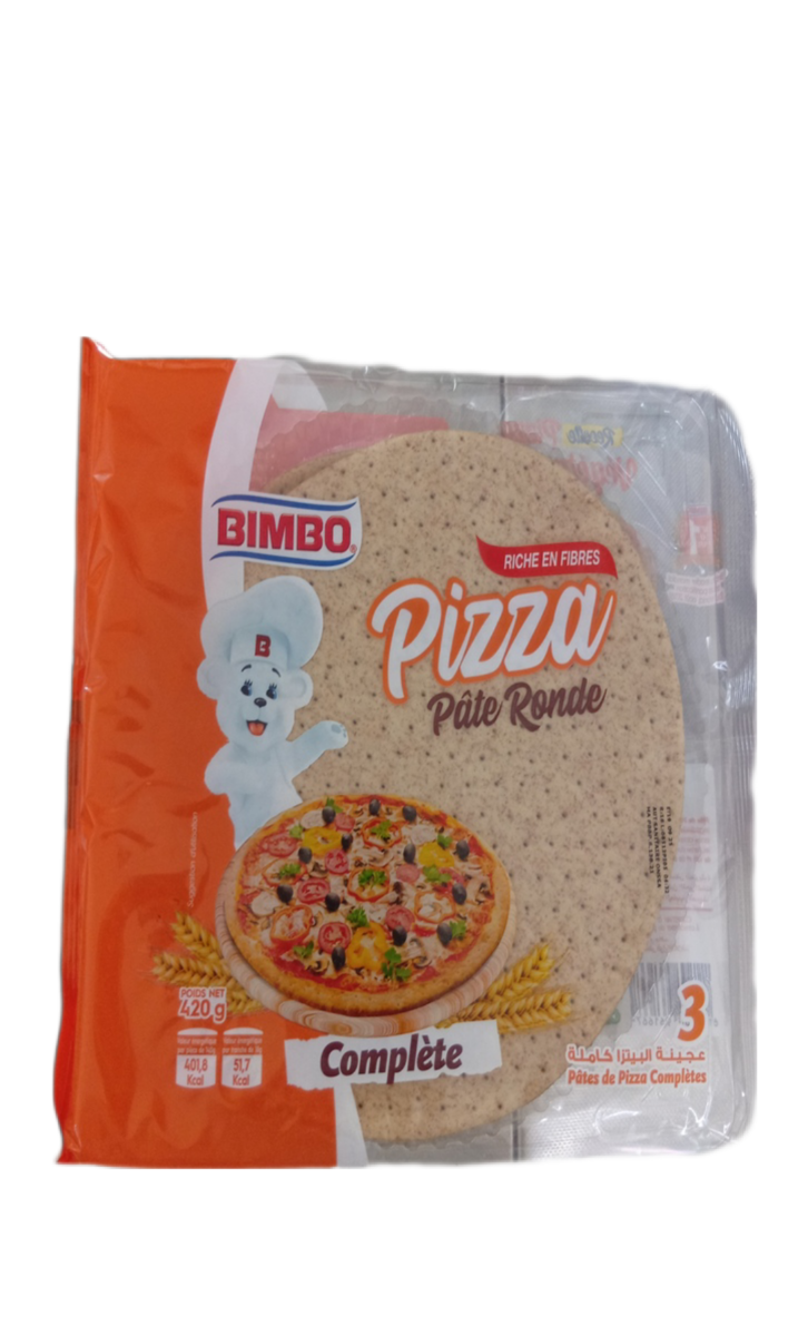 Bimbo Pizza Pâte Ronde Complete 3P 420G