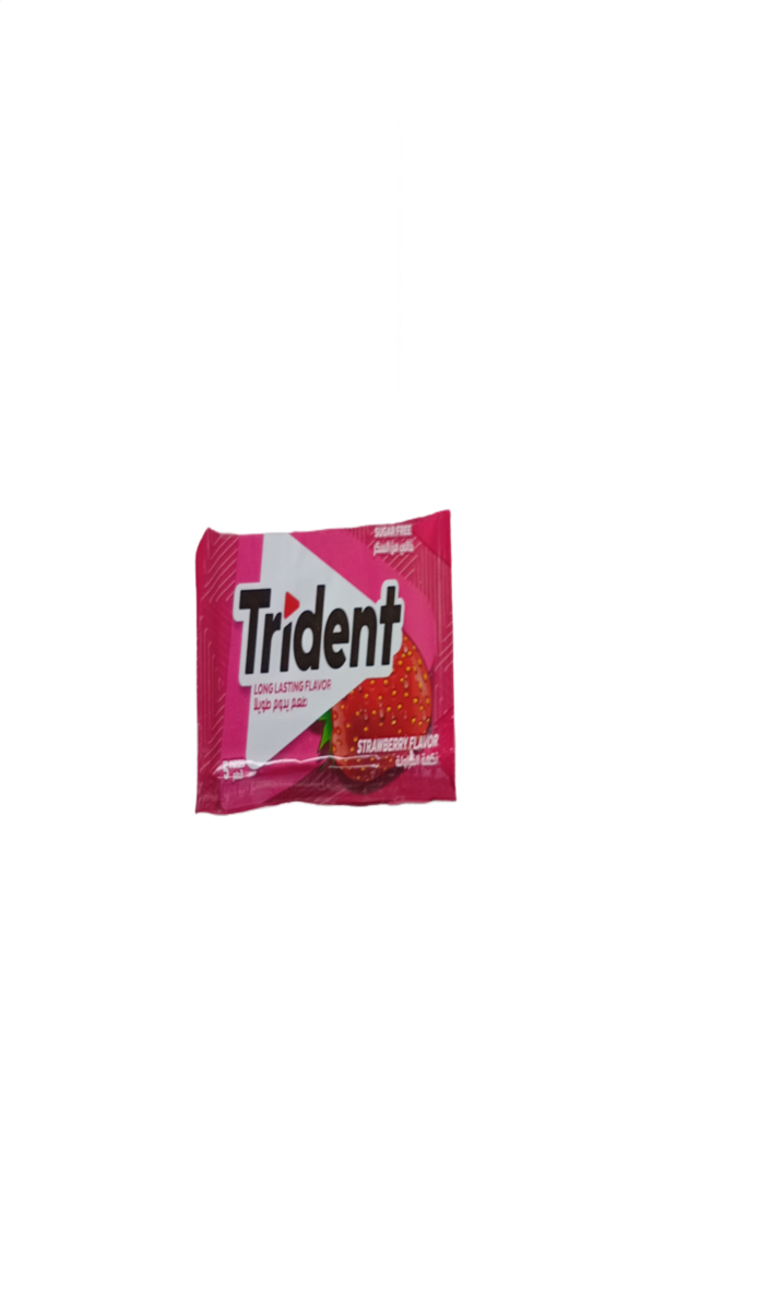 Trident Strawberry Sans Sucre 5Pcs