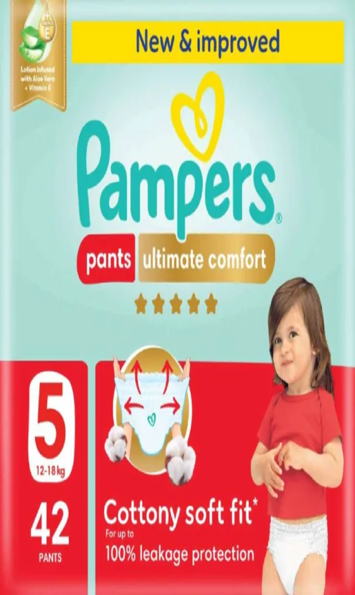 Pampers Couche Culottes Nº5 42P