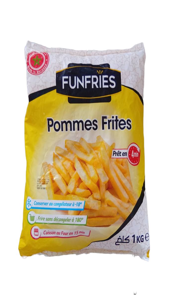 Funfries Frites Calibre 9/9 1Kg