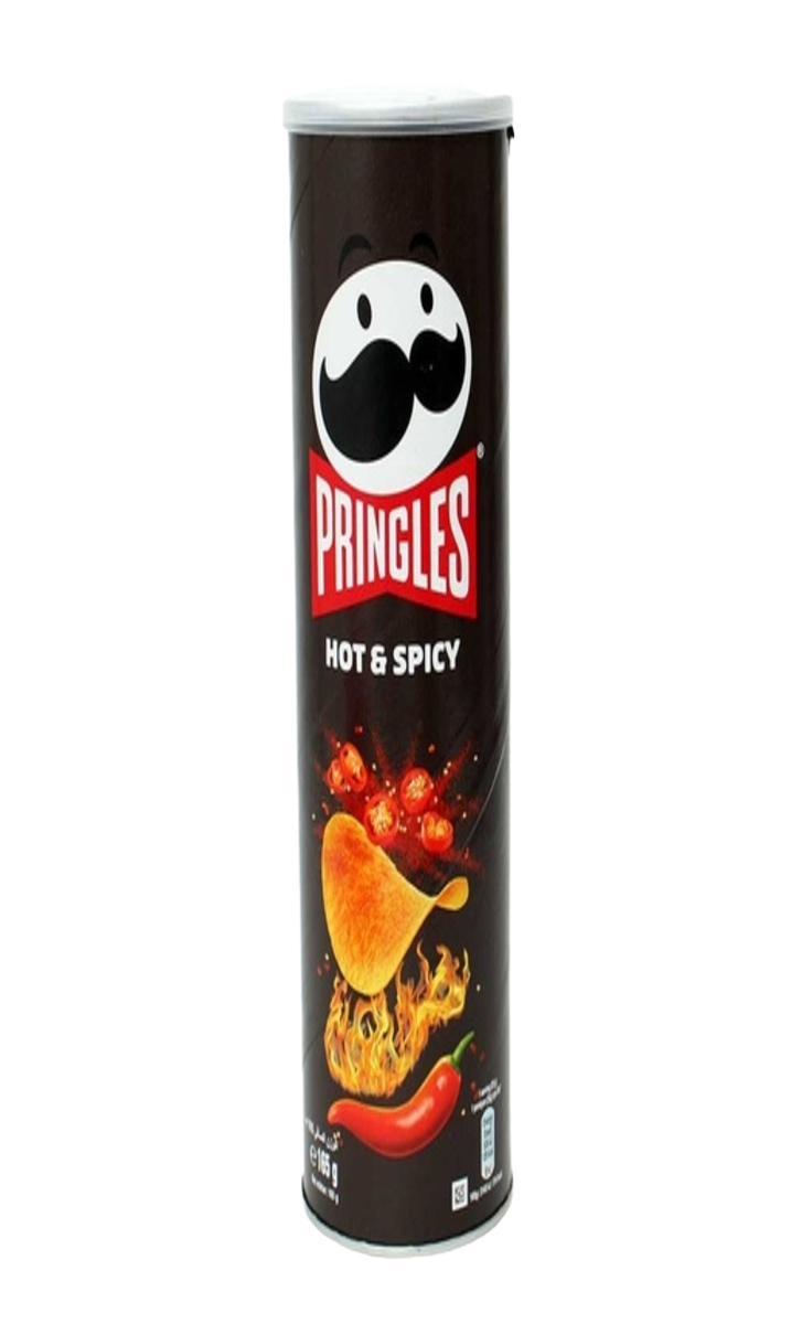 PRINGLES HOT&SPICY 165G