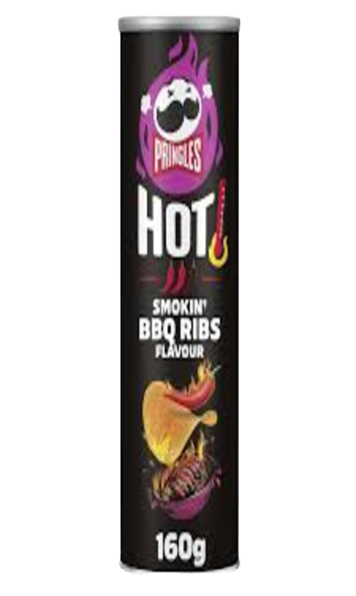 PRINGLES HOT BBQ 160G