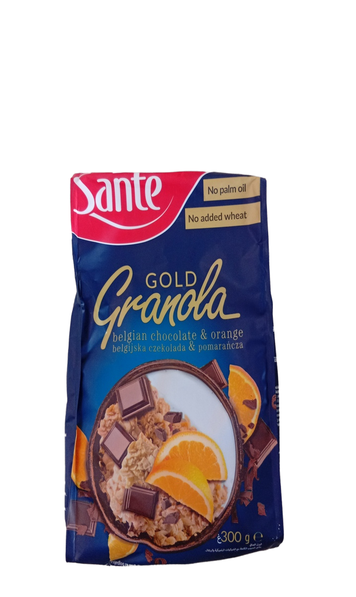 Sante Gold Granola Chocolate+Orange 350G