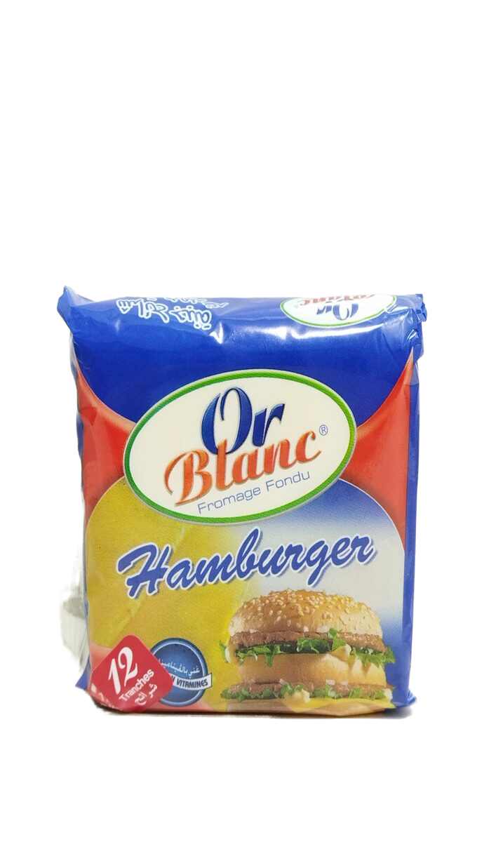 Or Blanc Fromage Hamburger 12P