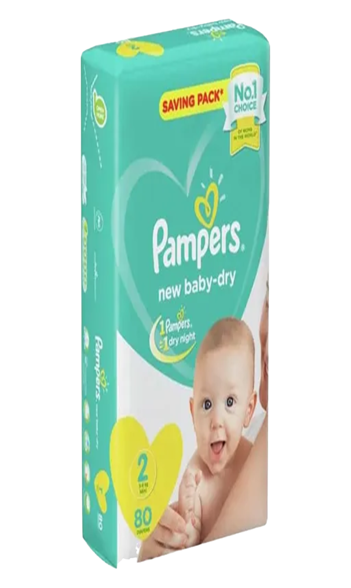 Pampers Couche Nº2 76P