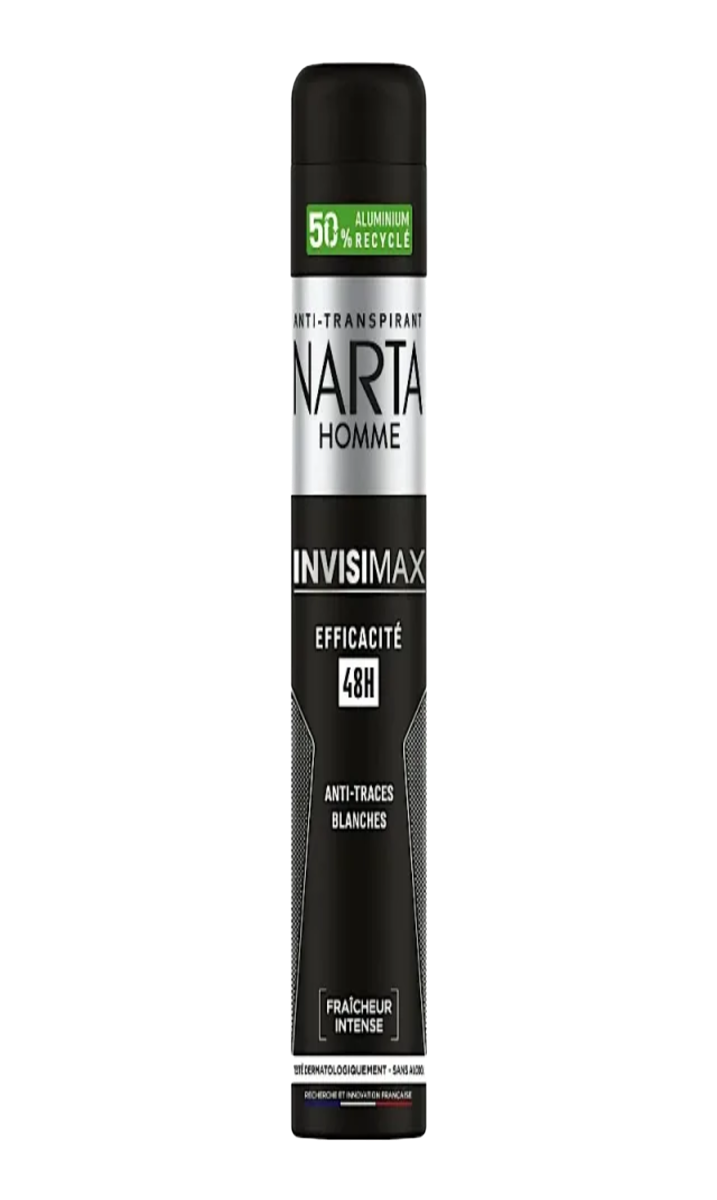 Narta Déodorant Homme Invisimax anti-Traces 200ML