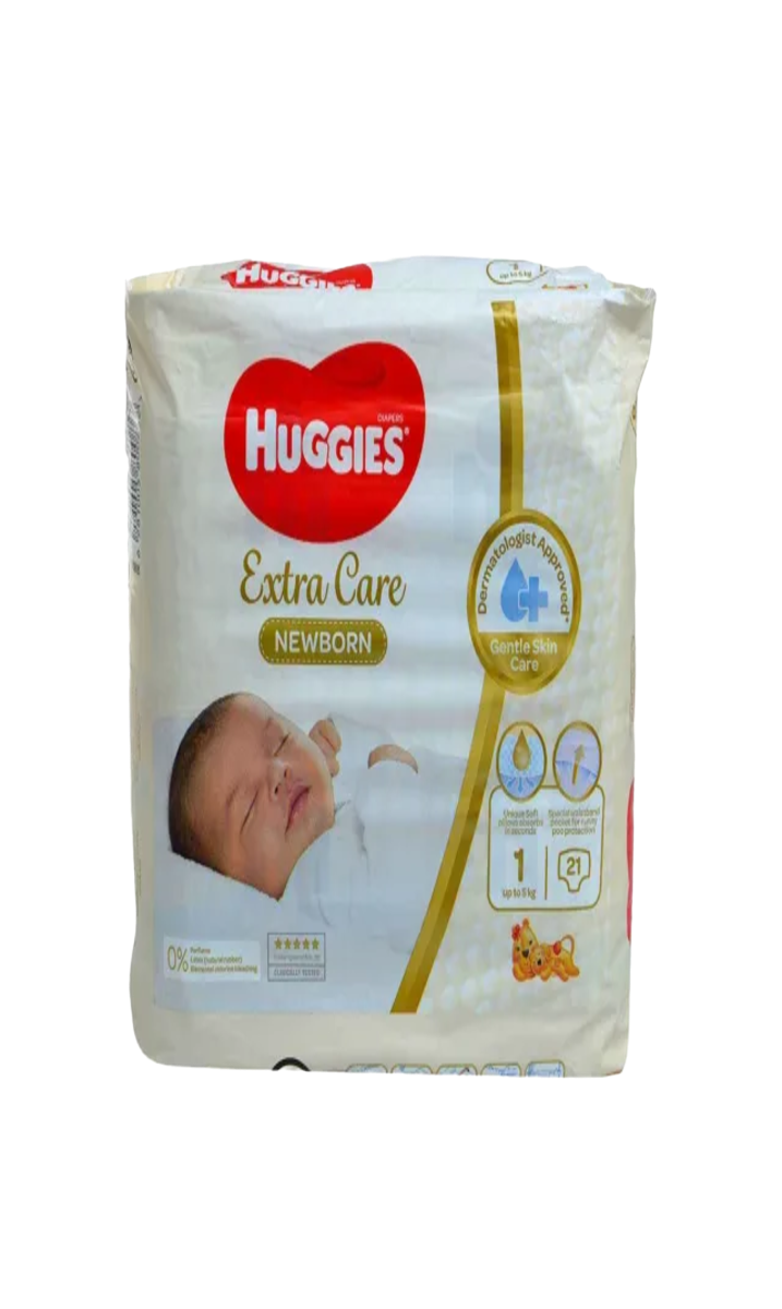 Huggies Couche Extra Care Nº1 21P
