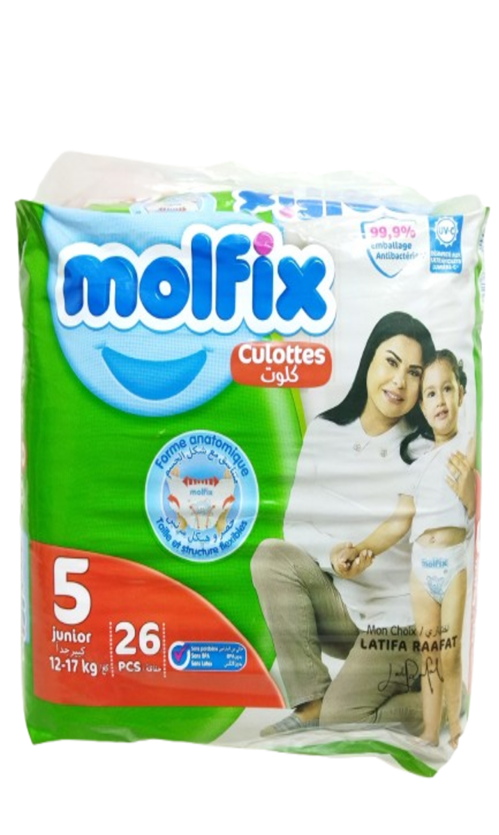 Molfix Couche Culottes Nº5 26P
