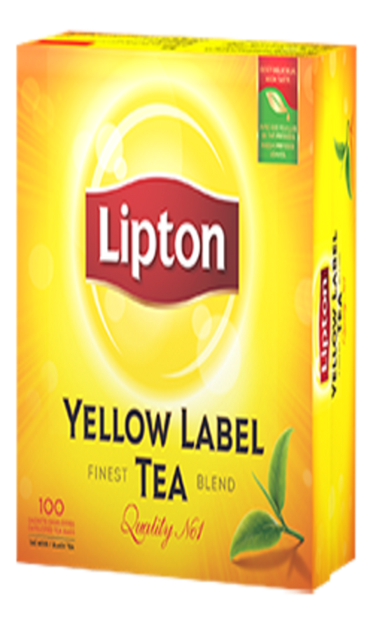 Thé Noir Lipton Yellow Label Tea 100 Sachets