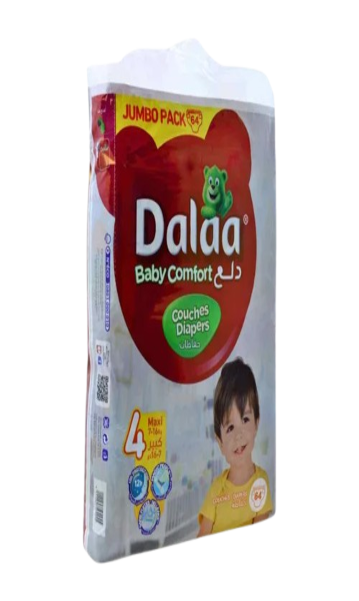 Dalaa Couche Jumbo Nº4 64P
