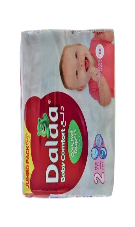 Dalaa Couche Jumbo Nº2 80P