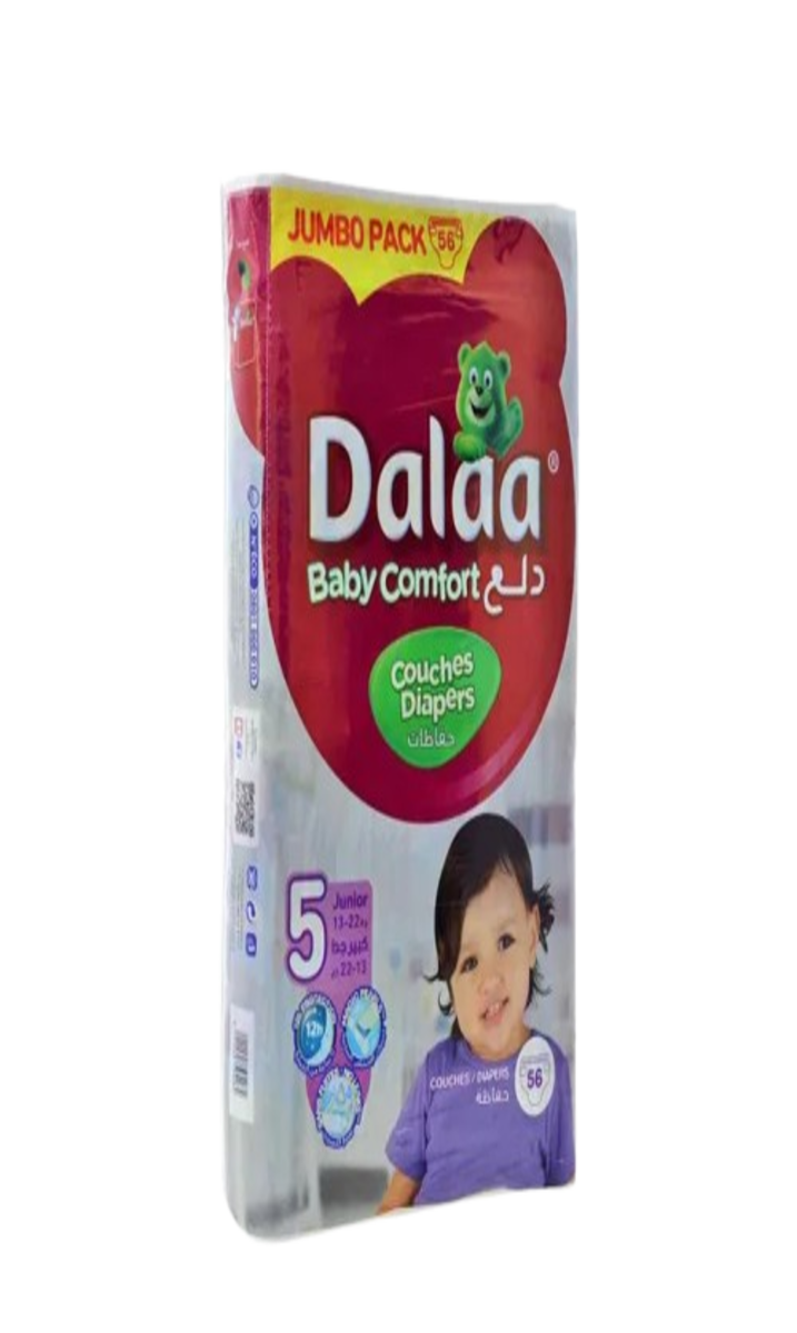 Dalaa Couche Jumbo Nº5 56P