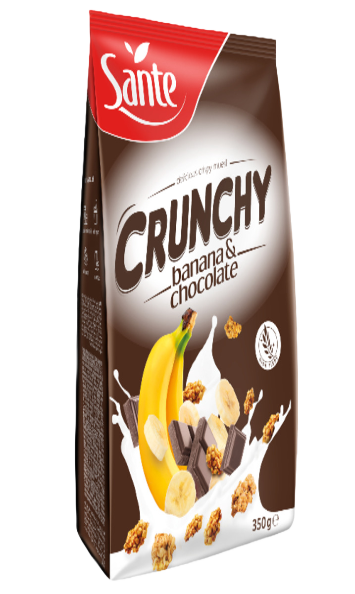 Sante Crunchy Banana & Chocolate 350G