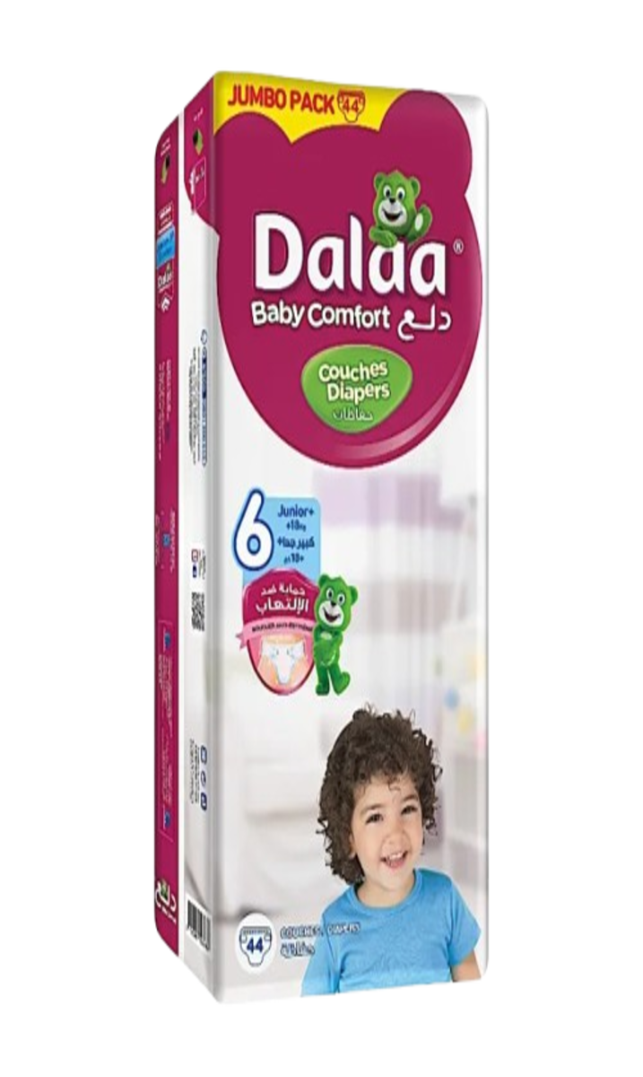 Dalaa Couche Jumbo Nº6 44P