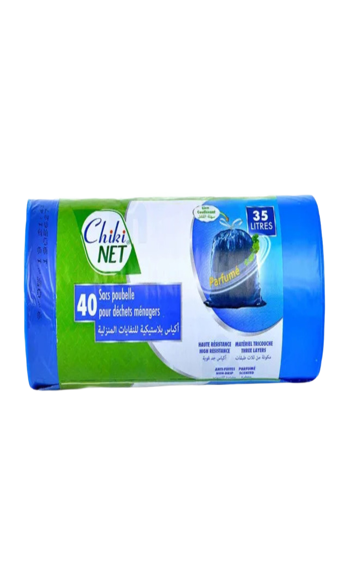Chikinet Sac Poubelle 40Ps 35L