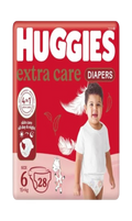 Huggies Couche Extra Care Nº6 28P
