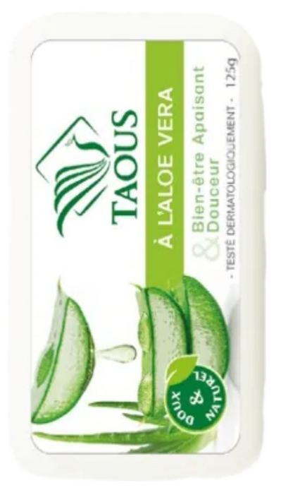 Taous Savon à L'Aloe Vera 120G