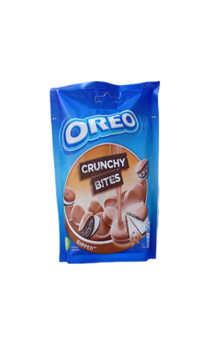Oreo Crunchy Bites Chocolate Dipped Cookies 110G
