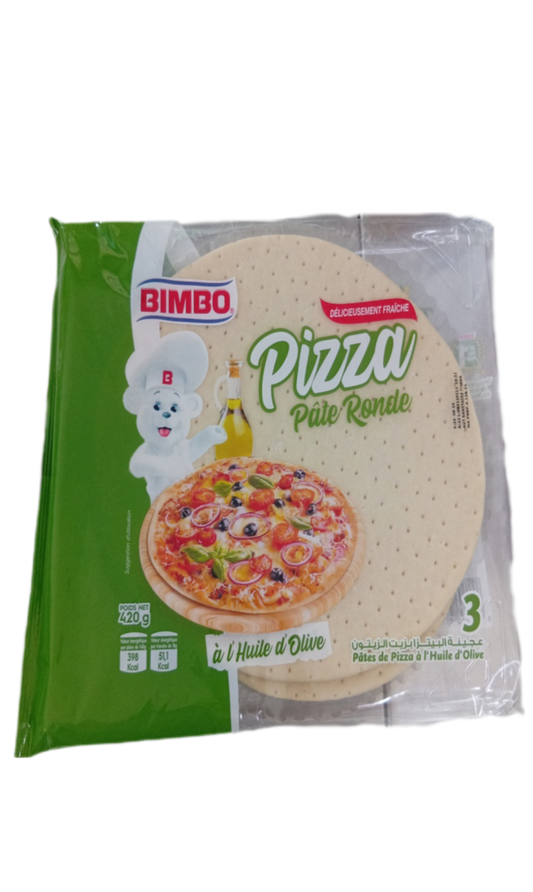 Bimbo Pizza Pâte Ronde à L'huile D'olive 3P 420G