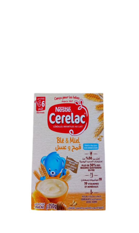 Nestle Cerelac Aux Ble & Miel 250G