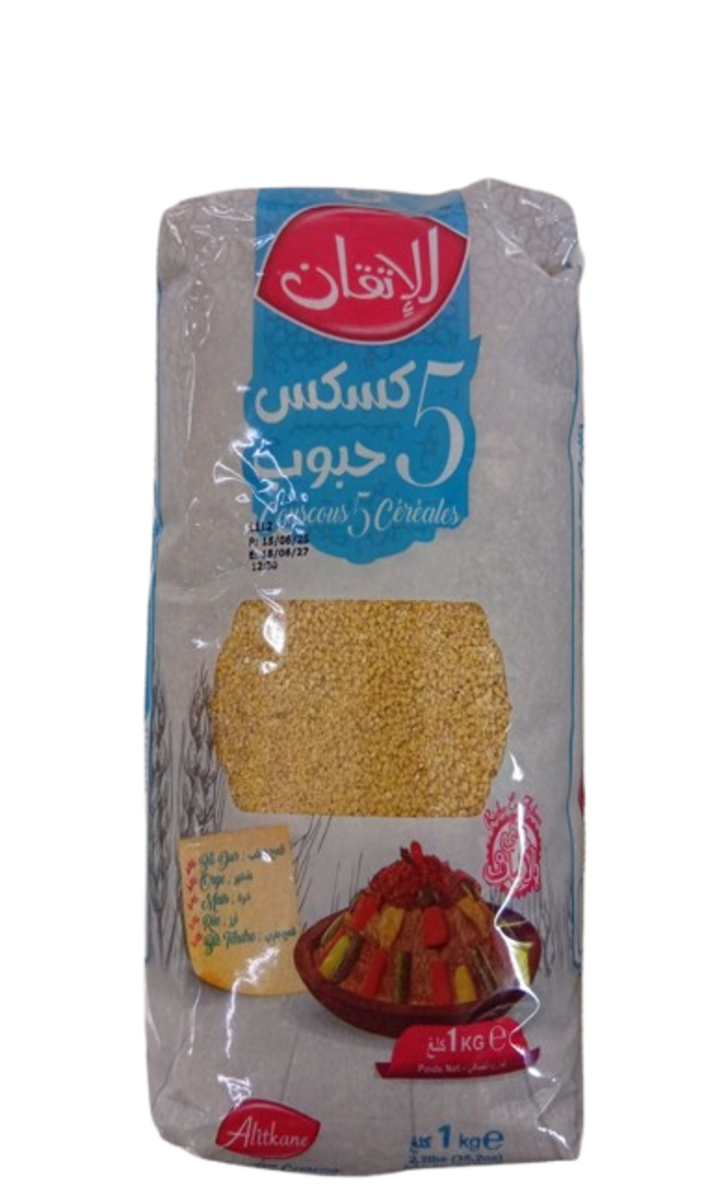 Alitkane Couscous 5 Cereales 1Kg
