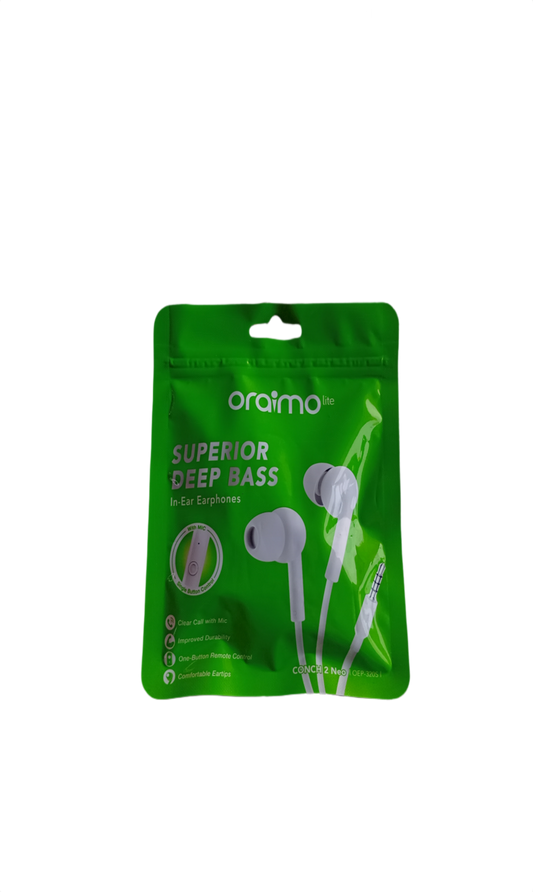 Oraimo Ecouteurs Comfortable