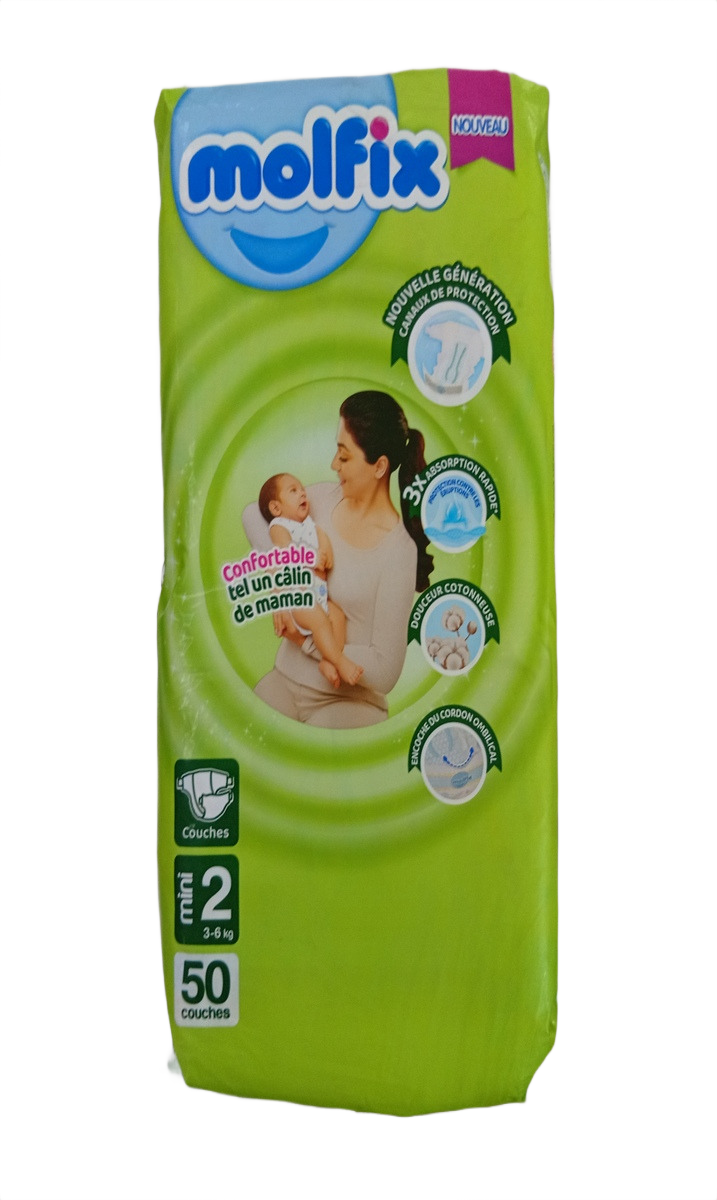 Molfix Couche Nº2 50P