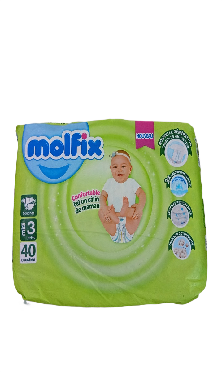 Molfix Couche Nº3 40P