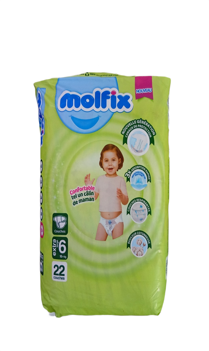 Molfix Couche Nº6 22P