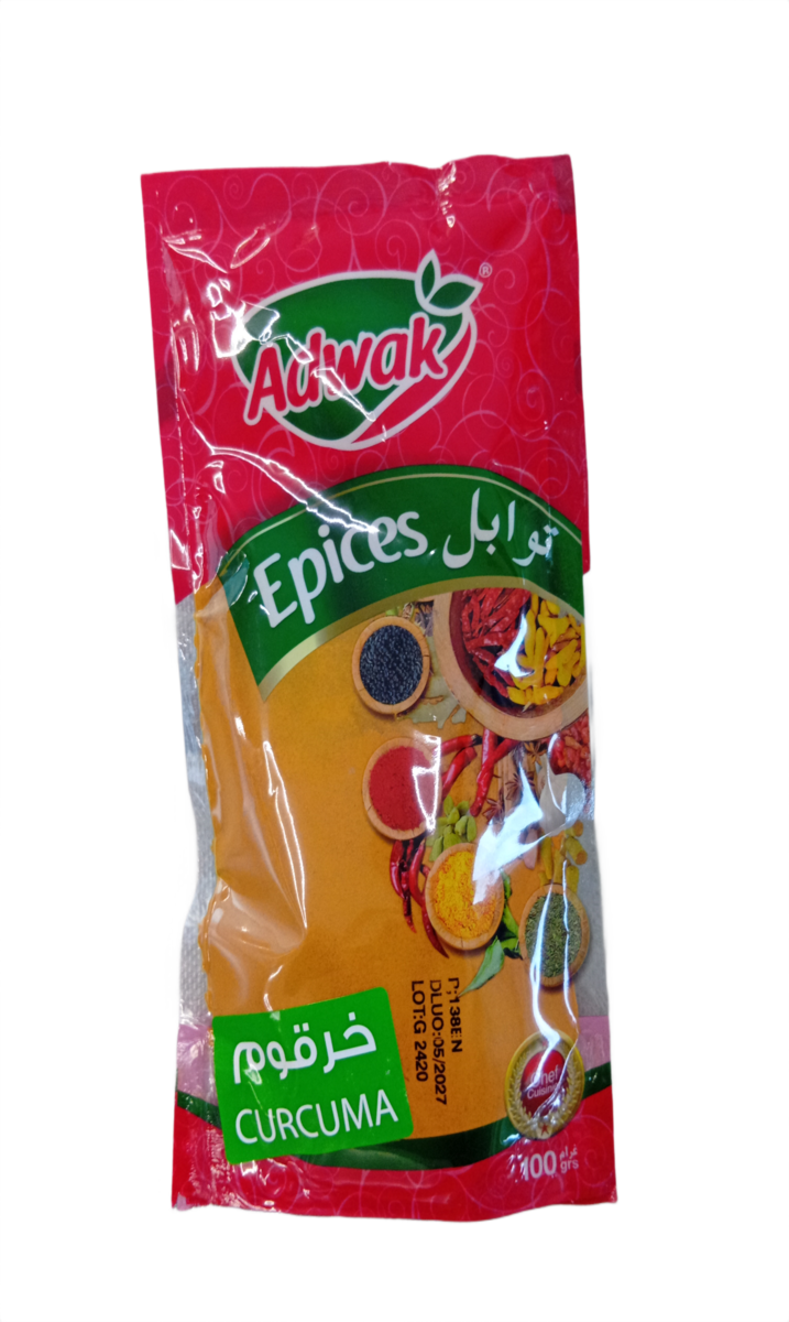 Adwak Epices Curcuma (كُركُم) 100G