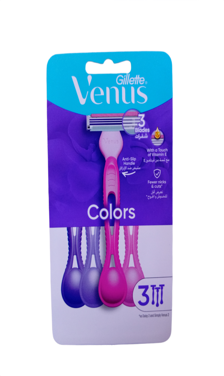 Gillette Venus 3 Colors 3Ps