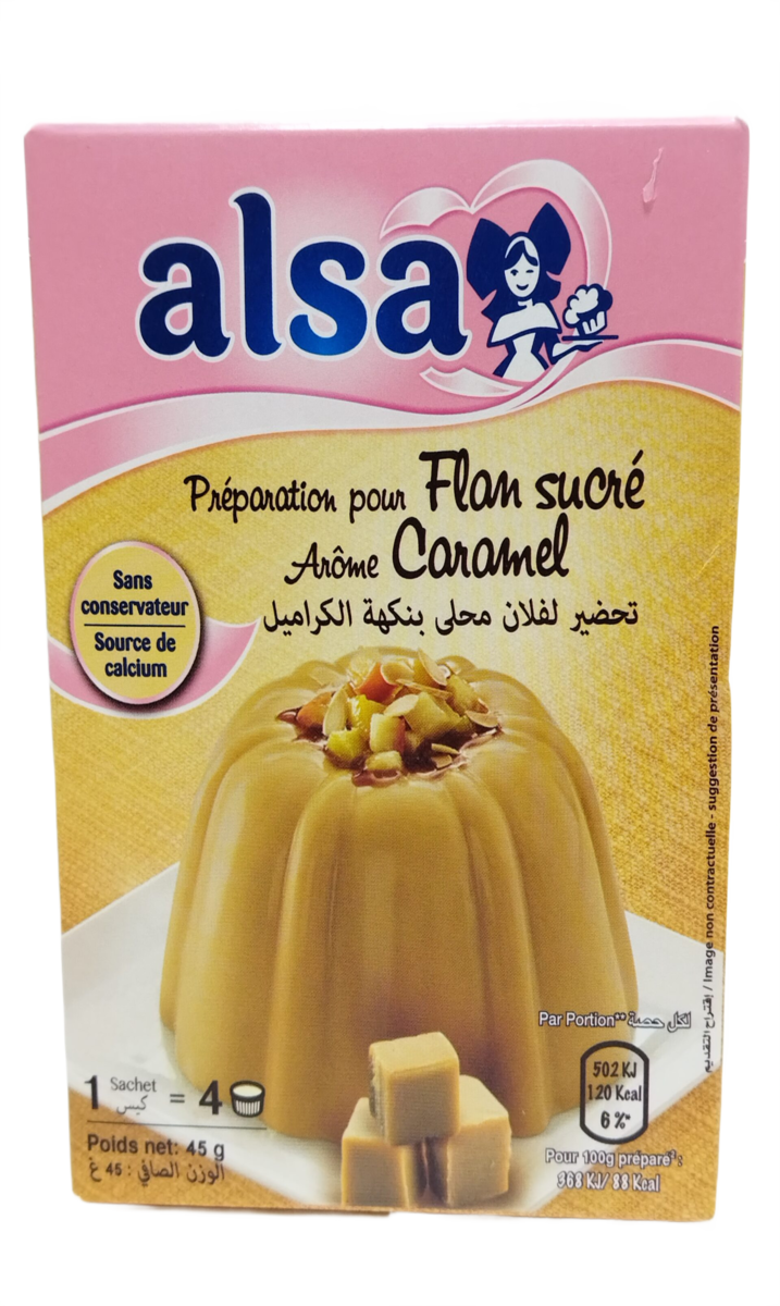 Alsa Flan Caramel 4x45G