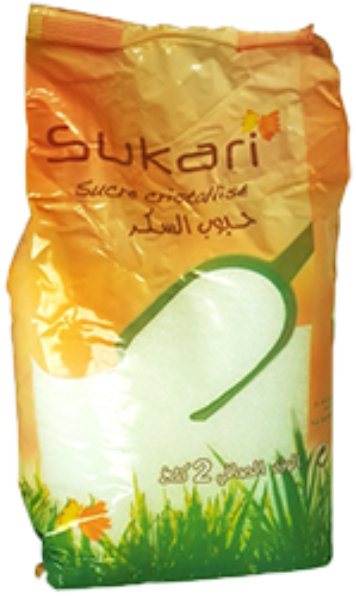 Sukari Sucre Cristalise 2KG