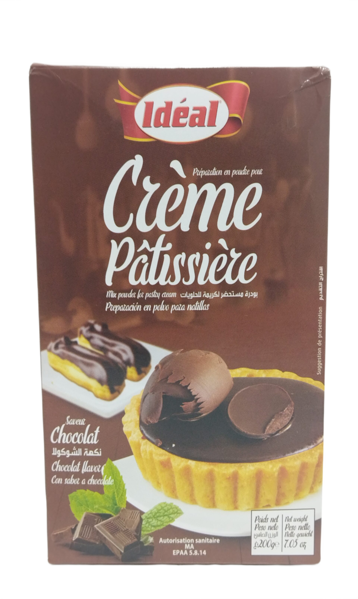 Ideal Crème Pâtissière au Chocolat 200G