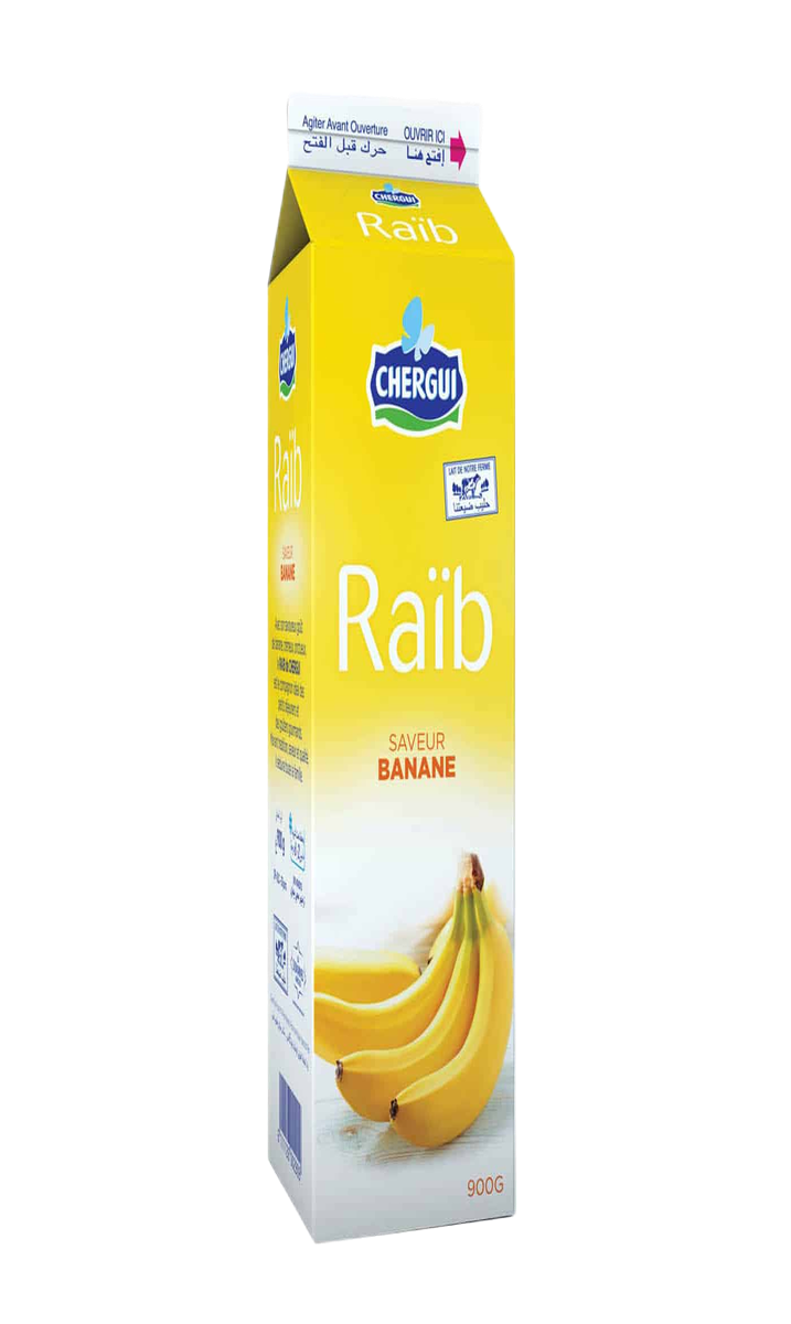 Chergui Raib Au Saveur De Banane 900G
