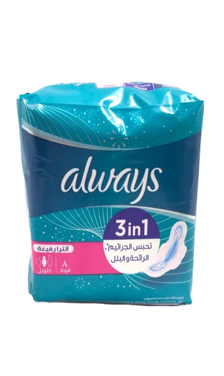 Always Serviettes hygiéniques Ultra x8