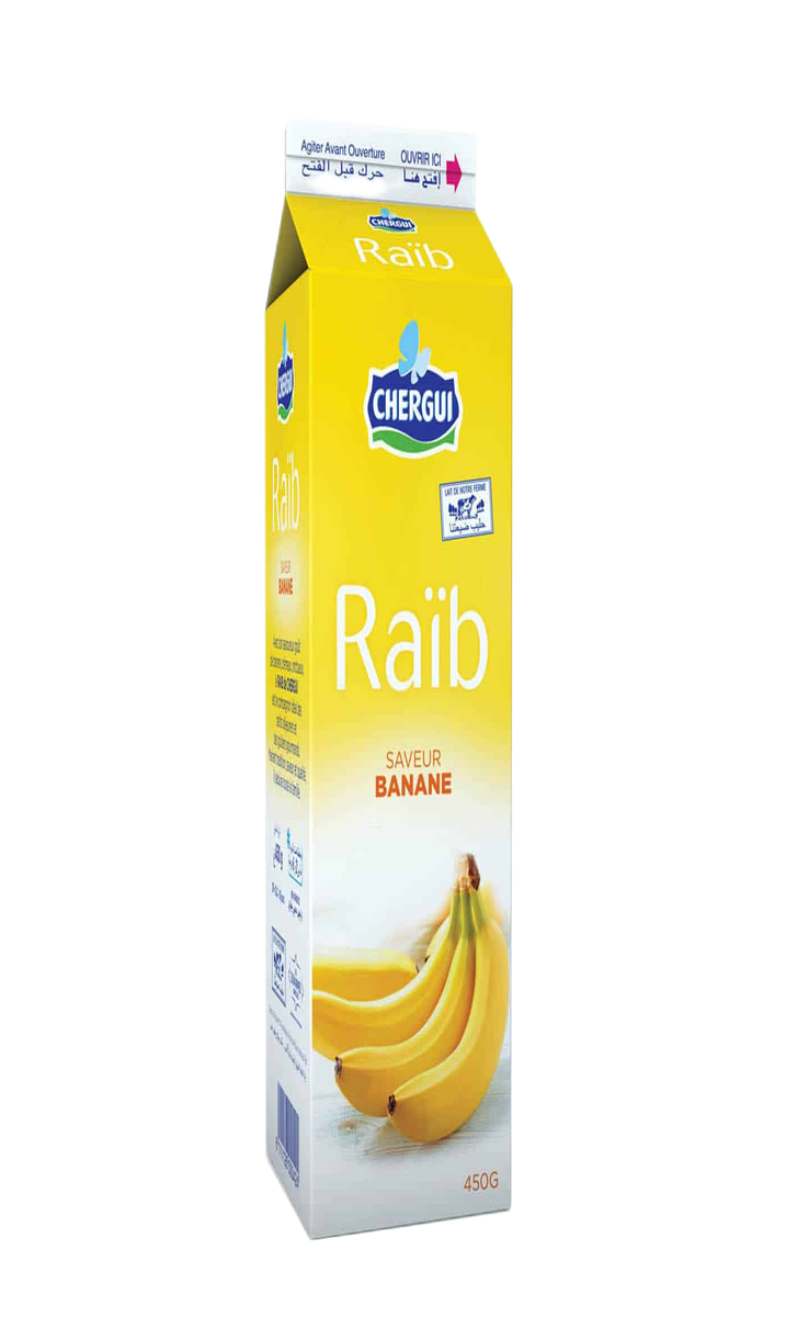 Chergui Raib Au Saveur De Banane 450G