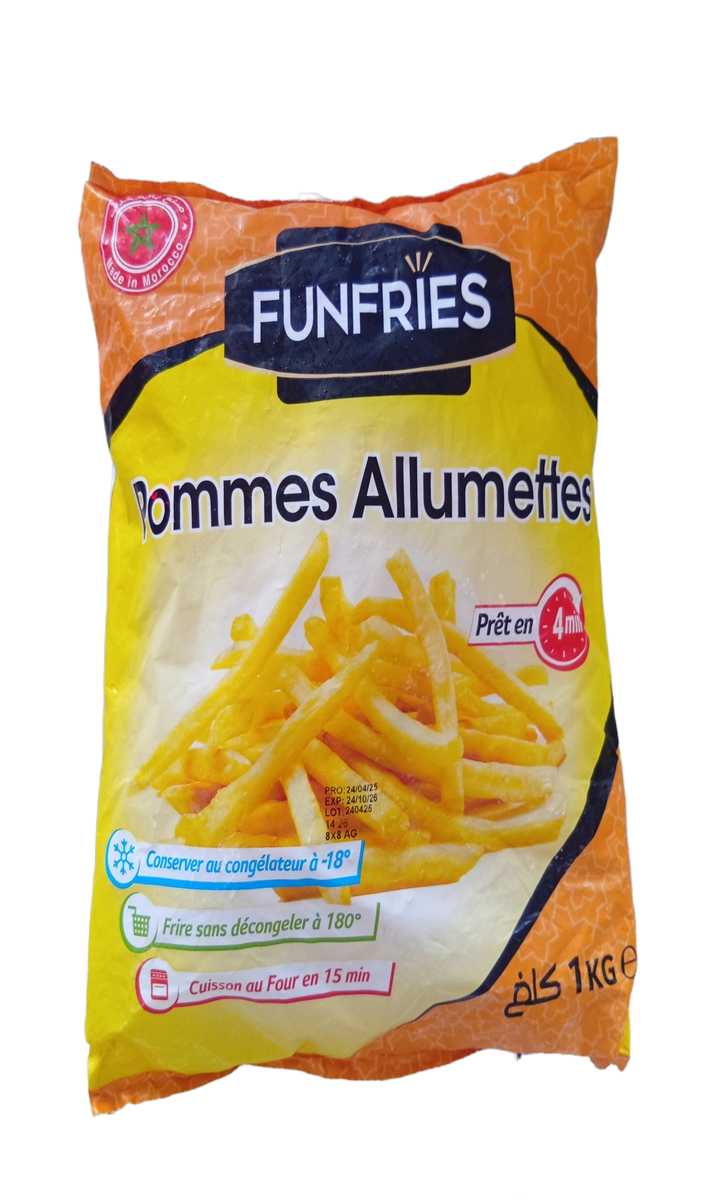 Funfries Frites Calibre 7/7 1Kg