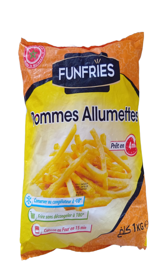 Funfries Frites Calibre 7/7 1Kg