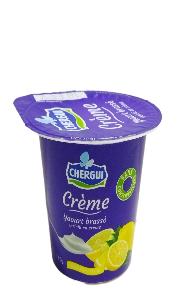 Chergui Yogurt Creme Citron 110G