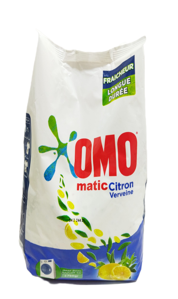 Omo Matic Citron Lessive en Poudre 750G