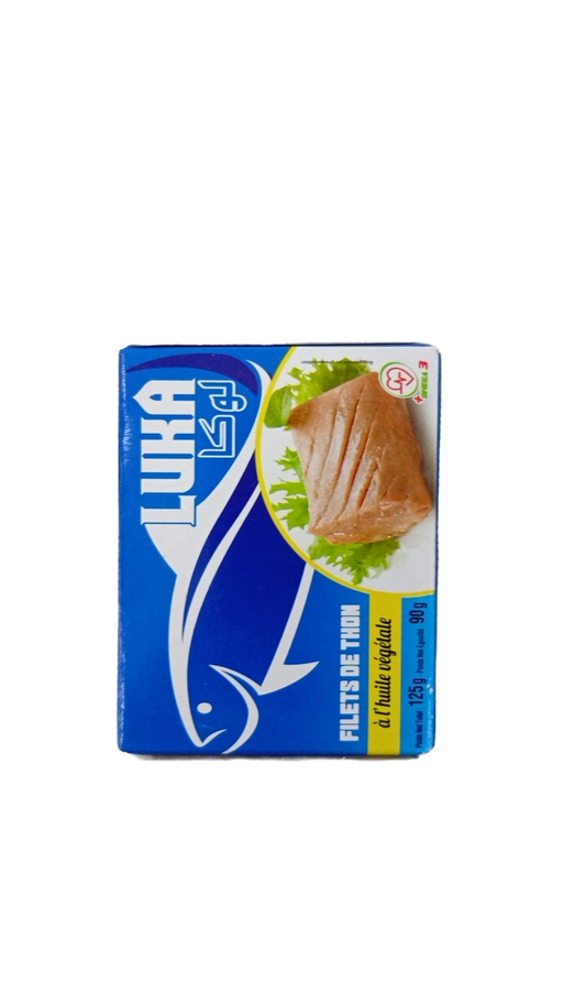 Luka Filets De Thon a l’huile Végétale 125G