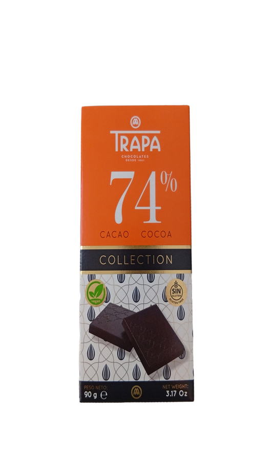 Trapa Collection 74% Cacoa 90G
