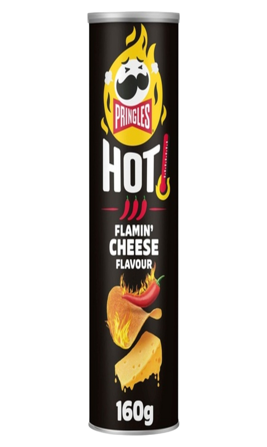 PRINGLES HOT CHEESE 160G
