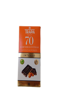 Trapa Whole Almond 70% Noir 175G