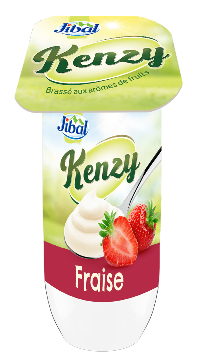 Jibal Yogurt Kenzy Fraise 110G