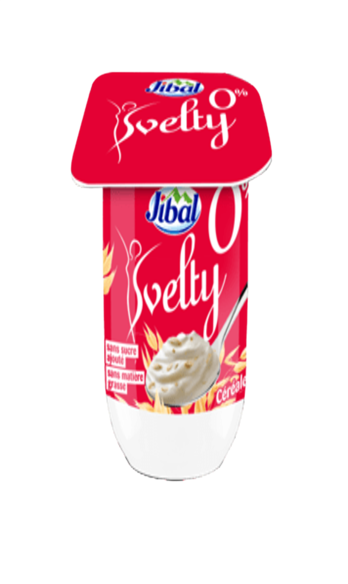 Jibal Svelty 0% Natural Yogurt Cereals 110G