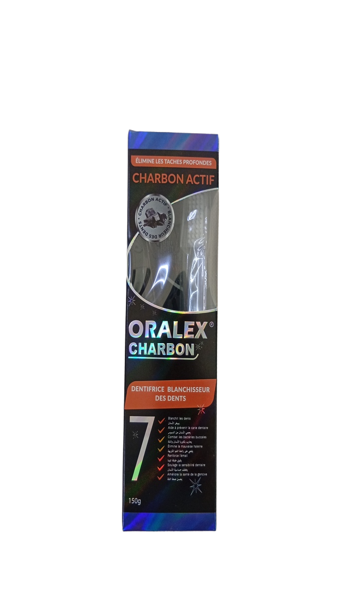 Oralex Charbon Dentifrice+Brosse 150G