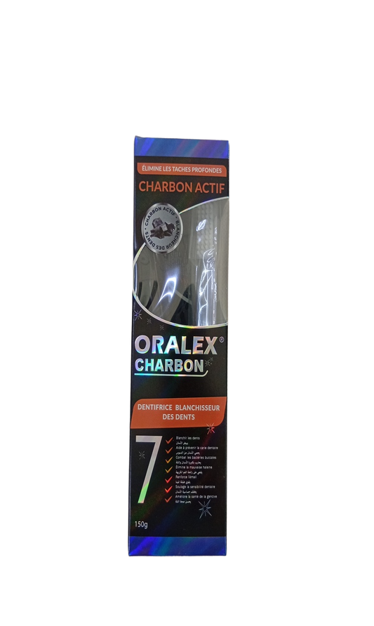 Oralex Charbon Dentifrice+Brosse 150G