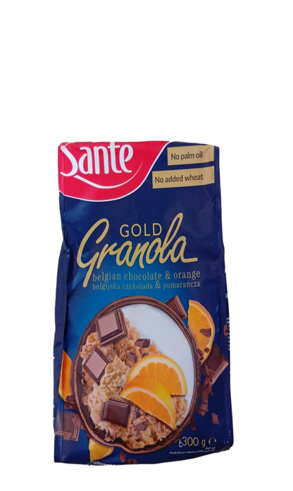 Sante Gold Granola Chocolate+Orange 350G